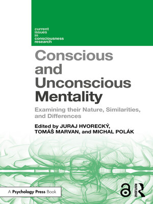 cover image of Conscious and Unconscious Mentality